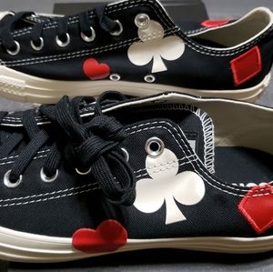 Converse Queen of Hearts sz M8/W10